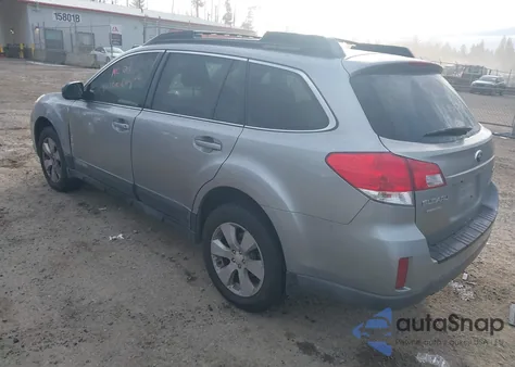 2010 Subaru Outback 2.5I Premium z USA, uszkodzony, nr VIN 4S4BRCGC1A3355691
